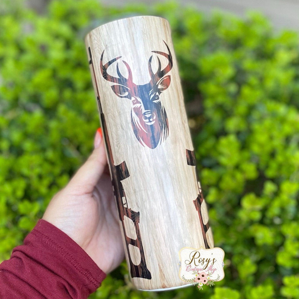 Deer Hunting 20oz Tumbler